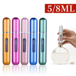 5ml/8ml Mini Portable Perfume Spray Bottle Refillable Aluminum Atomizer Bottle 5ml Container perfume refill bottle travel