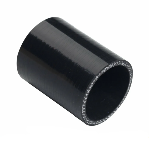 102mm/89mm/76mm/63mm/51mm/38mm 3-Ply Reinforced Straight Silicone Coupler Hose 4" Turbo Intake Pipe Replacement part Black