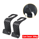 4/2 PCS Auto Seat Headrest Hook Storage Hanger Car Vehicle Back Seat Organizer Holder for Bag Handbag Purse Clothes Coats