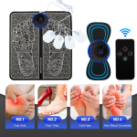 EMS Foot Massager Mat Muscle Stimulator Electric TENS Feet Massager Pad Foldable Massage Mat Fisioterapia Terapia Fisica Salud