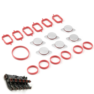 6X33mm Auto Replacement Parts for BMW M57 Swirl Blanks Flaps Repair Delete Kit with Intake Gaskets Key Blanks