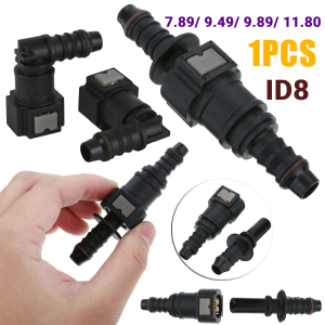 Car Fuel Quick Release Hose Connector ID8 7.89/9.89/9.49/11.8 Gasoline Diesel Oil Pipe Pump Rubber Fitting Car Accessories Tools