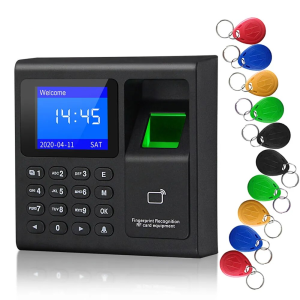 YiToo F30 Fingerprint Attendance Machine RFID Keypad Access Control Electric Time Clock Recorder USB Data Manage with Keys