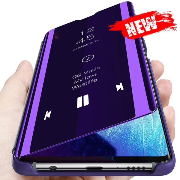 Luxury Smart Mirror Flip Case For Samsung Galaxy S22 S20 S21 S8 S9 S10 Ultra Note 8 9 10 20 Plus S7 FE S10e S20FE Cover Coque