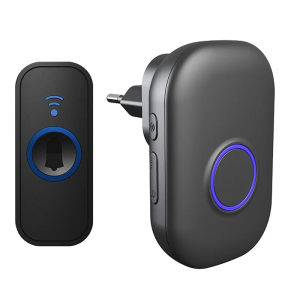 Intelligent 433mhz Wireless Doorbell Home Welcome Doorbell Waterproof 300m Remote Smart Door Bell Chime EU UK US Plug