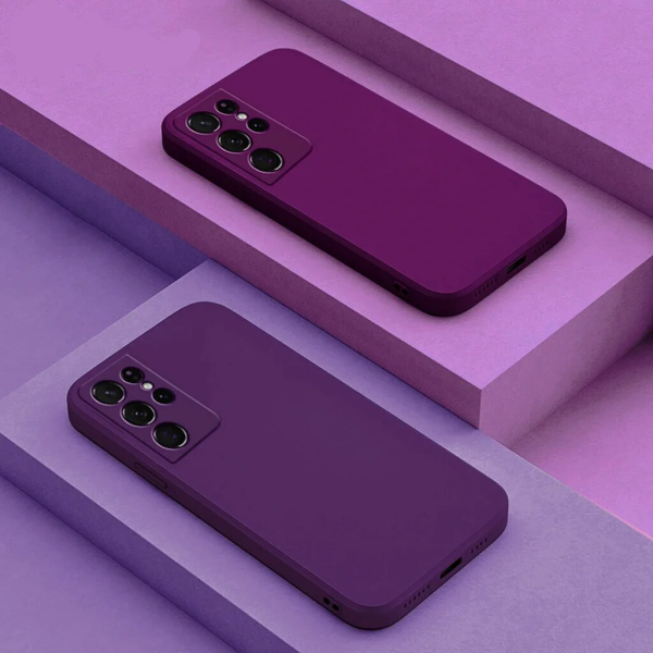 Square Liquid Silicone Case For Samsung Galaxy S22 S21 Ultra S23 S20 S10 Plus FE A52 A53 A54 A73 A33 A72 A32 4G 5G Soft Cover
