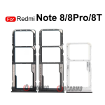 New Sim Tray For Xiaomi Redmi Note 8 Pro Note8 8T SIM Card Tray Slot Holder Adapter Socket Replacement Parts