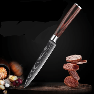 5inch Kitchen Knife Boning Knife Fruit Knife Sharp Damascus steel Chef Knives Cooking Knife Meat Cutting Kitchen Accessories