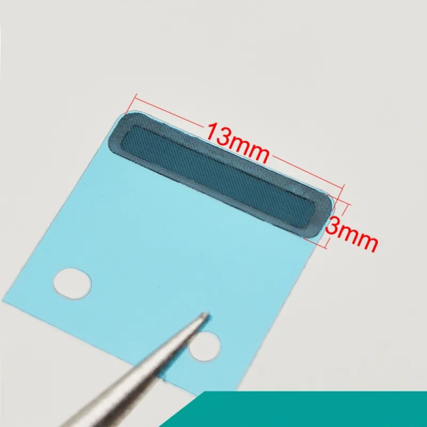 Aocarmo For SONY Xperia 1 / XZ4 X1 J8110 J9110 SOV40 SO-03L Top Dust Mesh Ear Speaker Earpiece Grid With Waterproof Adhesive