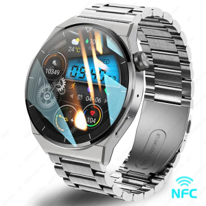2023 New Watch GT3 Pro Smart Watch Men NFC Waterproof Sport Fitness Tracker Bluetooth Call Smartwatch Man For HUAWEI Android