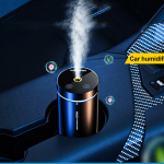 DINPHONE Car Air Humidifier Aluminium Alloy Essential Oils Diffuser 300ml Air Freshener For Auto Home Office Accessories