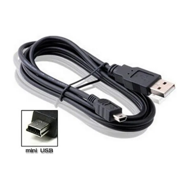 0.8M USB Cable 2.0 A Male to Mini B 5 Pin 5P T Port MiniUSB for Devices MP3 MP4 Camera Mobile Phone HardDisk Computer