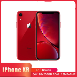 Apple iPhone XR 6.1" Original Liquid Retina IPS LCD RAM 3GB ROM 64GB/128GB/256GB 4G LTE IOS A12 Bionic Face ID Genuine