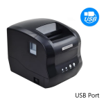 Xprinter 80mm or 58mm Thermal Label Printer 2,3 Inch Barcode Sticker Printer Bluetooth Receipt Printer LAN/Bluetooth/USB