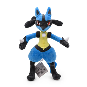 Original Pokemon Riolu Lucario Plush Puppet Decoration Cartoon Stuffed Dolls Toys Kawaii Children Birthday Gift for Boy