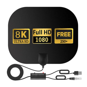 8K TV Antenna For Global Digital TV 1080P DVB-T2 Booster HD For RV outdoor Car antenna Indoor Free Channel TV FM Radio Antenna