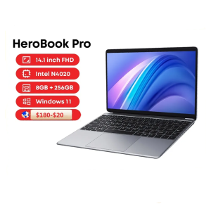 CHUWI HeroBook Pro 14.1" FHD Display Intel Celeron N4020 Dual-core 6GB RAM 128GB ROM Windows 11 Laptop with Full Size Keyboard