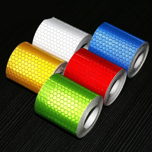 ESCAM 5cmx3m Car Reflective Material Tape Sticker Automobile Motorcycles Safety Warning Tape Reflective Film Car Stickers