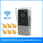 HIKVISION Multi-language DS-KV6113-WPE1(C) IP Doorbell,WiFi Doorbell , Door phone, Video Intercom, waterproof , IC card unlock