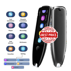 X5 Pro Smart Voice Scan Translator Pen Real-Time Multi-function Language Translation Business Travel Abroad Dictionary Pen