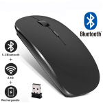Rechargeable Wireless Mouse Bluetooth Mouse Computer  Ergonomic Mini Usb Mause 2.4Ghz Silent Macbook Optical Mice For Laptop Pc