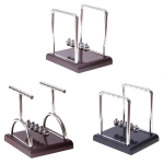 Newton's Cradle Desk Table Decor Metal Pendulum Ball Newton Ball Physics Science Pendulum Steel Balance Ball 1pc