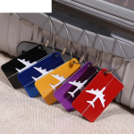 Creative Flying Aluminum Alloy Luggage Tag Suitcase ID Address Holder Baggage Boarding Tag Portable Label Bag